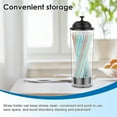 thumbnail image 5 of Tutuviw Straw Holder for Standard Size Drinking Straws Plastic Straw Dispenser with Lid Versatile Straw Organizer Container, Drinking Straw Container for Party Bar(Back), 5 of 7