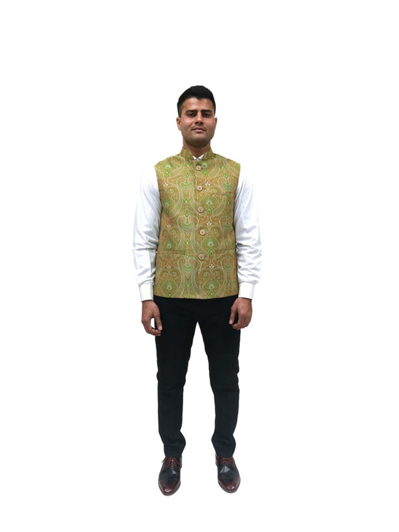 green emerald velvet dress Mens Black Nehru Grandad Collar Suit Ideal for Wedding (46