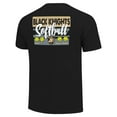 thumbnail image 3 of Unisex Black Army Black Knights Gritty Softball Bats Comfort Colors T-Shirt, 3 of 3