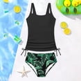 thumbnail image 4 of Tween Girls Swimming Suit Swimwear Two Piece Teen Bikini Tankini Swimsuit for Juniors Youth Swimwear with Bralette Bottoms Bathing Suit, 4 of 4