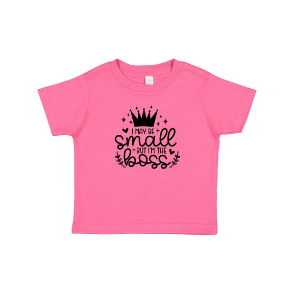 Inktastic I May Be Small but I'm the Boss Boys or Girls Baby T-Shirt