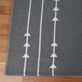 thumbnail image 3 of Bohemian Arrow Line Indoor/ Outdoor Area Rug, 6' x 9', Grey, 3 of 9
