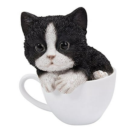 UPC 726549117589 product image for Adorable Teacup Pet Pals Cat Kittens Collectible Figurine 5.75 Inches | upcitemdb.com