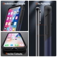 thumbnail image 2 of JTCASES for iPhone XS Max Case, Hybird PC TPU Anti-slip, Shockproof  Bumper, Military Drop Resistant, Rugged Heacy Duty Full Body Protective Shell for iPhone XS Max, Slim Fit for Girls Men, Navyblue, 2 of 9