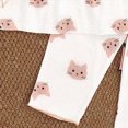 thumbnail image 5 of TOWED22 Little Girls Clothes 4Pcs Girls Outfits Pullover Graphic Graphic Pants Set Fall Winter Clothes Loungewear Set,9-12 M, 5 of 6