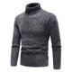 thumbnail image 2 of pstuiky camisa de manga larga para hombre, Suéter grueso de cuello alto para hombre con mangas largas y base cálida de punto. Tops casuales para hombres l, 2 of 6