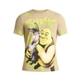 thumbnail image 5 of Shrek Men's and Big Men's Splat Graphic Tee, Sizes S-3XL, 5 of 5