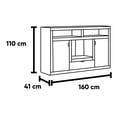 thumbnail image 5 of Mesa de TV Denver Nogal - Kessa Muebles, 5 of 5