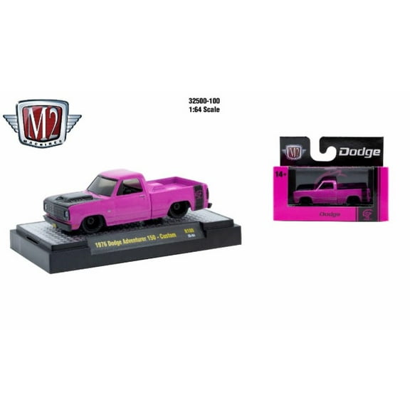 M2 Machines Autothentics Rel 100 1:64 1976 Dodge Adventurer 150 Custom