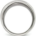 thumbnail image 2 of Stainless Steel Polished Ring (Size 9) Made In China sr285-9, 2 of 5