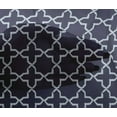 thumbnail image 4 of oneOone Viscose Chiffon Fabric Quatrefoil Block Printed Craft Fabric BTY 42 Inch Wide, 4 of 4