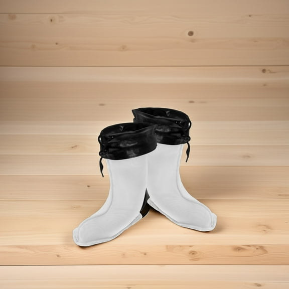 PENIKOKO Men's Winter Boot Liners Detachable Warm Cloth Insert Thickened White Size 40 Comfortable Footwear Accessory