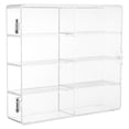 thumbnail image 1 of Vitrina transparente para modelos de coches, caja de almacenamiento para coches de juguete, organizador transparente para modelos de vehículos, vitrina en miniatura para: 64, 1 of 7