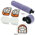 thumbnail image 4 of LEFU Replacement Parts for Shark HydroVac WD100 WD101 WD200 Vacuum Cleaner - Brushroll & Filter Set Compatible with 3-in-1 Multi-Surface Vacuum Mop Self-Cleaning System, 4 of 10
