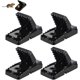 thumbnail image 1 of 4 piezas de trampa para ratones de plástico Trampa para ratones profesional Trampa para ratones de seguridad Trampa para ratones potente y eficaz, 1 of 5