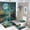 Ship-1, variant on Fantasy Ship Print Shower Curtain Set 4-Set Bathroom Decor Set Moonlight Magical Night Scene Includes U-Mat ,Toilet Cover Mat ,Floor Mat ,Shower Curtain with 12 Hooks,72inx72in