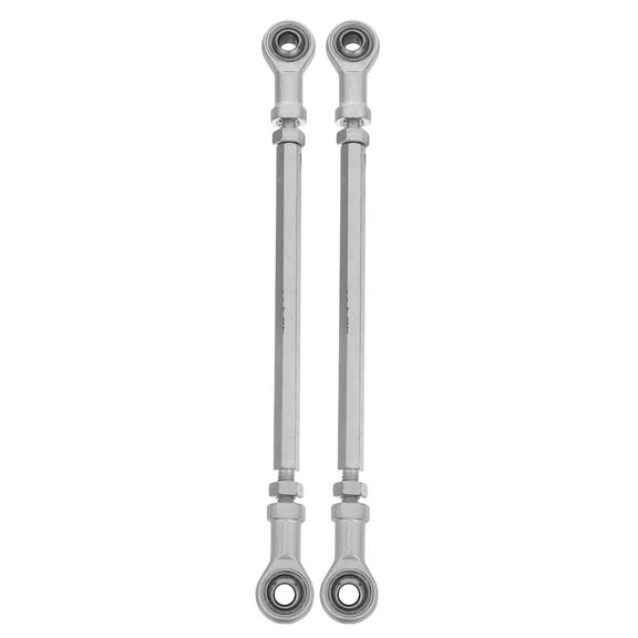 ETHZZLE 2-Pack Metal Tie Rod Joint with Precise M8 Thread for ATV Suspension Replacement