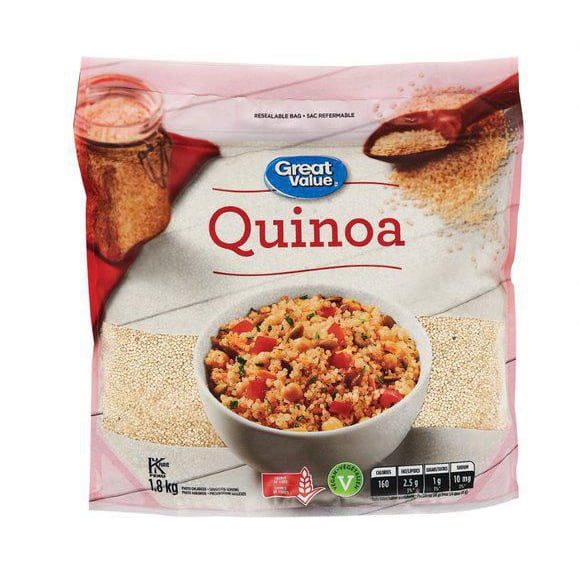 Great Value White Quinoa, 1.8 kg