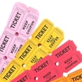 thumbnail image 3 of OULII 400pcs Raffle Ticket Drum For Parties Yellow Paper For Fundraisers And Events, 3 of 8
