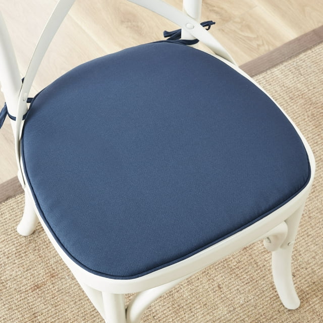 Home Essence Grove Solid 3M Scotchgard Indoor/Outdoor Chair Pad Pair