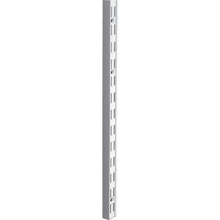 

Knape & Vogt 82 Series 63 In. Titanium Steel Heavy-Duty Double-Slot Shelf Standard