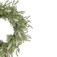 thumbnail image 4 of Northlight Frosted Pine and Pinecone Christmas Wreath, 30-Inch, Unlit, 4 of 4