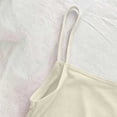 thumbnail image 6 of Kaemgyyd Womens Sleeveless Nightgowns Summer Square Neck Night Gown Solid Color Above the Knee Sleepwear（Khaki,One Size）, 6 of 7