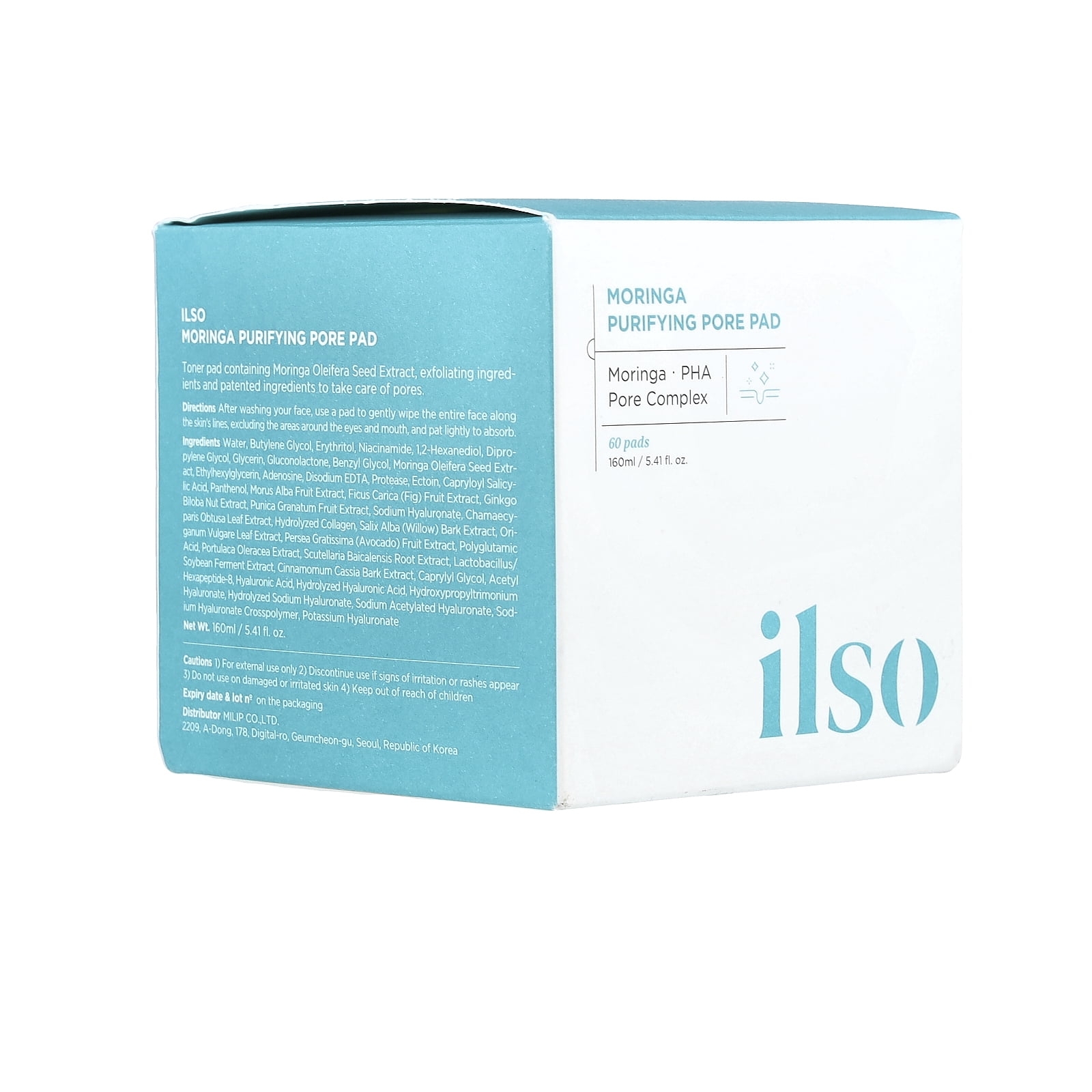 ilso Moringa Purifying Pore Pad, 60 Pads