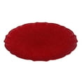 thumbnail image 1 of Plaque De Service Rond (Texturé) (Rouge) (13" ) - Set of 6, 1 of 1