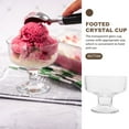 thumbnail image 2 of Glass Pudding Goblet Crystal Dessert Cup Fruit Bowl Salad Dish Appetizer Container(220ml), 2 of 6