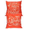 thumbnail image 1 of 2Pcs Valentine's Day Pillow Cases High-quality Fine Linen Design Pillowcase, 1 of 8