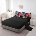 thumbnail image 5 of Castle Fairy Sport Motorcycle Twin Bedding Sets,American Flag Bedding Comforter Set, 5 of 8