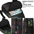 thumbnail image 3 of Scientific Knowledge Print Sling Backpack, Crossbody Daypack for Science Lovers and Educational Gifting, 3 of 3