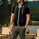 thumbnail image 5 of pstuiky camisetas de hombre, Camiseta básica de manga corta con cuello redondo y estampado de leopardo para hombre camisas casuales para hombre m, 5 of 7