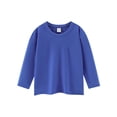 thumbnail image 5 of Loopsun Kids Boys Girls Fall Tops 1-11Years Solid Long Sleeve Pullover Shirts, 5 of 5