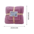 thumbnail image 3 of Mlkoz Towels for Bathroom Clearance, Velvet Absorbent Towel Wholesale Two-piece Set Thickened Gift Bath Towel Set, Men Gifts, 3 of 3