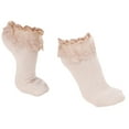 thumbnail image 2 of SPRING PARK 1 Pair Women Ankle Socks, Lace Ruffle Frilly Comfortable Cute Cotton Socks Ladies Girl Princess Lace Socks, 2 of 4