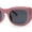 Pink Black, variant on Mod Womens Square Large Cat Eye Sunglasses Beige Brown