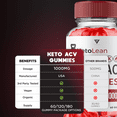 thumbnail image 4 of (5 Pack) Keto Lean ACV Gummies, Keto Lean Maximum Strength Supplement for Overall Wellness, KetoLean Gummy (300 Gummies), 4 of 7
