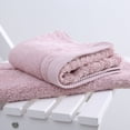 thumbnail image 1 of Nvzi toallas faciales rosas para baño, 34*75cm/13.39*29.53in, algodón de fibra larga de primera calidad, paños suaves y absorbentes para el cuerpo, ideales para la ducha y el uso diario en el hogar., 1 of 4