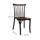 thumbnail image 2 of Ilios Innova | Set de 4 Sillas Plásticas Nordik Café para Comedor y Exterior, Diseño Ergonómico de Polipropileno con Acabado Tipo Madera, Apilables y Resistentes para Restaurante, Jardín o Negocio, 2 of 9