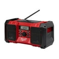 thumbnail image 6 of Milwaukee Jobsite Radio 2890-20 Battery Powered Stereo 11.81 lbs, Red/Black, 6 of 9