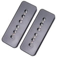 thumbnail image 2 of 2 cubiertas de bobina de Humbucker de plástico para reempzo de guitarra eléctrica Negro Yuyangstore 50mm 52 mm Pickup Bobbie, 2 of 6