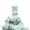 thumbnail image 2 of Vickerman Flocked Alaskan 36 Inch Artificial Christmas Tree with LED Lights, 2 of 4