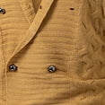 thumbnail image 3 of Suéter de chaqueta de cárdigan grueso de manga larga de color sólido informal para hombre Fridja  po4259, 3 of 3