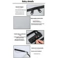 thumbnail image 4 of serony Items Secure With Travel Lock Bags For Personal Items accidental opening or Money Bag With Combination Lock Bank Depots, 4 of 6