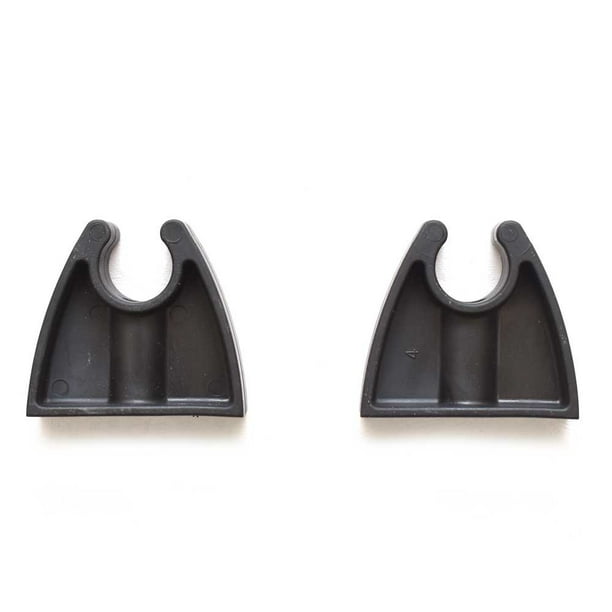 Attwood Boat Pole Storage Clips 75711 3/4 Inch Black (Pair