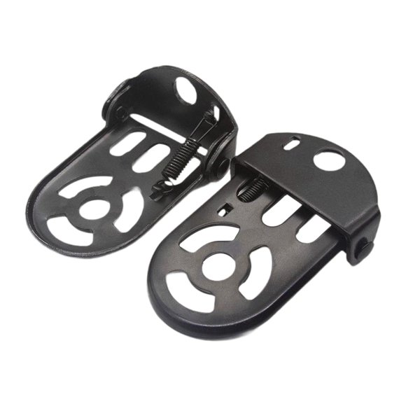 Siruishop Rear Pedals Flat Pedals Lightweight Multipurpose Nonslip Thickened Stable Footrest Folding for Mountain Bike Fittings