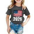 thumbnail image 5 of UngA 250 Anniversary USA Shirts Boys Girls American Flag Shirts 4th of July T-Shirt Toddler Kids Cotton Patriotic Tops Tee Independence Clothes (2-3 Years,Grey), 5 of 5