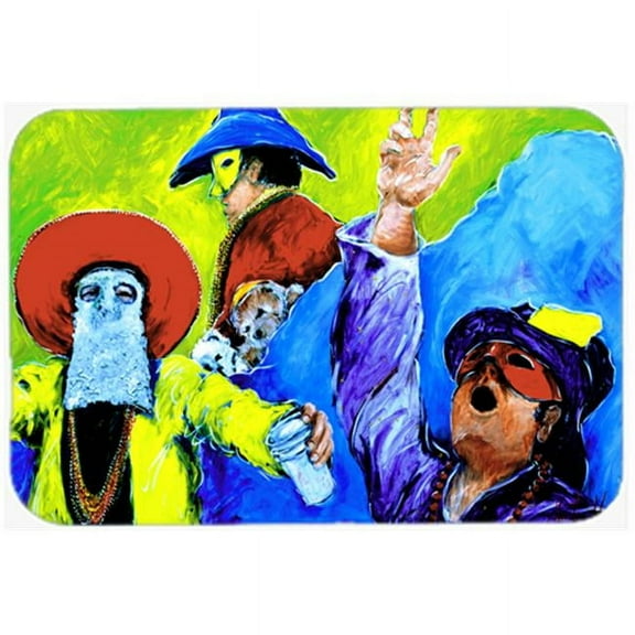 Mardi Gras Mouse Pad, Hot Pad or Trivet